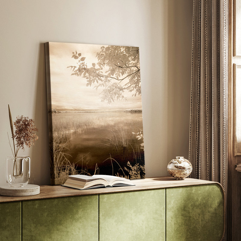 Peaceful Morning II -Gallery Wraraped Cavas, H 60 po x l 40 po