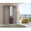 Uthyr 4 Door Manufactured Wood Wardrobe-17270742-17270748