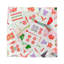 Mahjong Abstract Cotton Sateen Cocktail Napkins-251048190