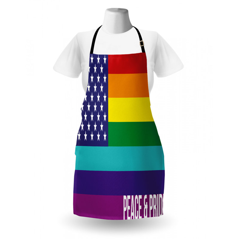 Striped Bib Apron