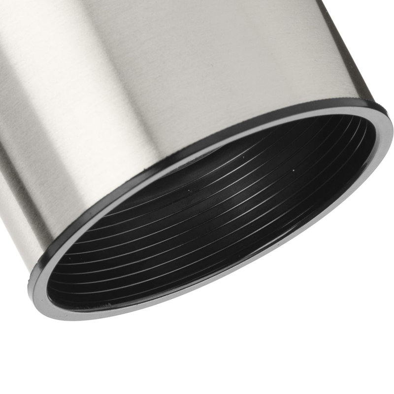 Ensemble de rail d'éclairage 3 lumières, Nickel brossé
