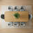 9-Piece Wood Dining Set with 8 Upholstered Chairs and Extendable Trestle Table-143734400