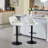 Terrianna Swivel Upholstered Adjustable Height Counter Stool with Metal Frame-1296404207-1296404201