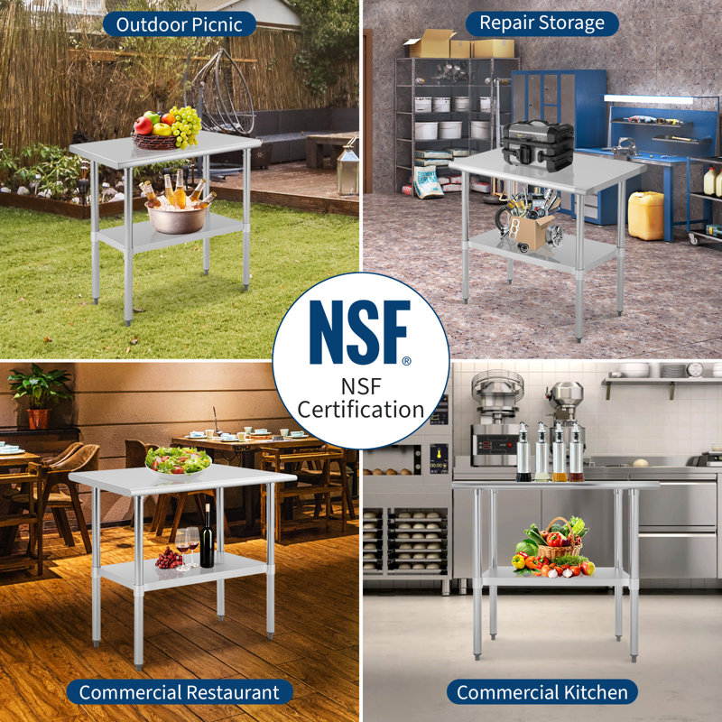 Metal Kitchen Island