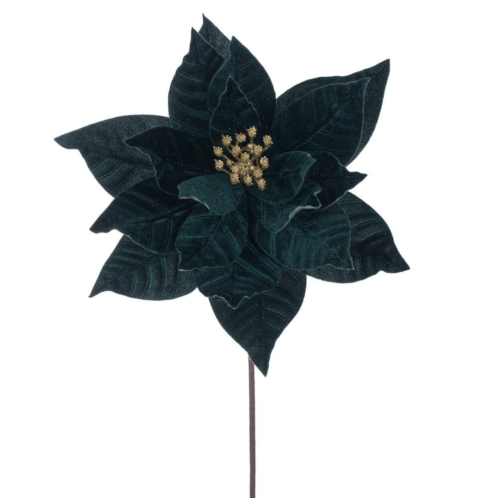 Poinsettia Arrangement (Set of 6) Primrue Flowers/Leaves 