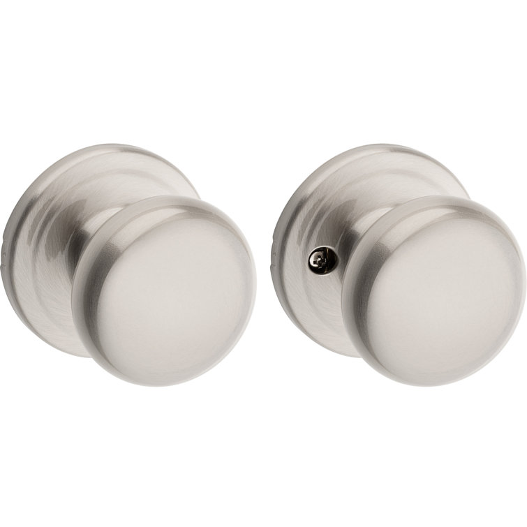 Troy Passage Door Knob with Round Rosette