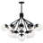 Steel Dimmable Globe Chandelier-1264815429-1264815436-1264815428