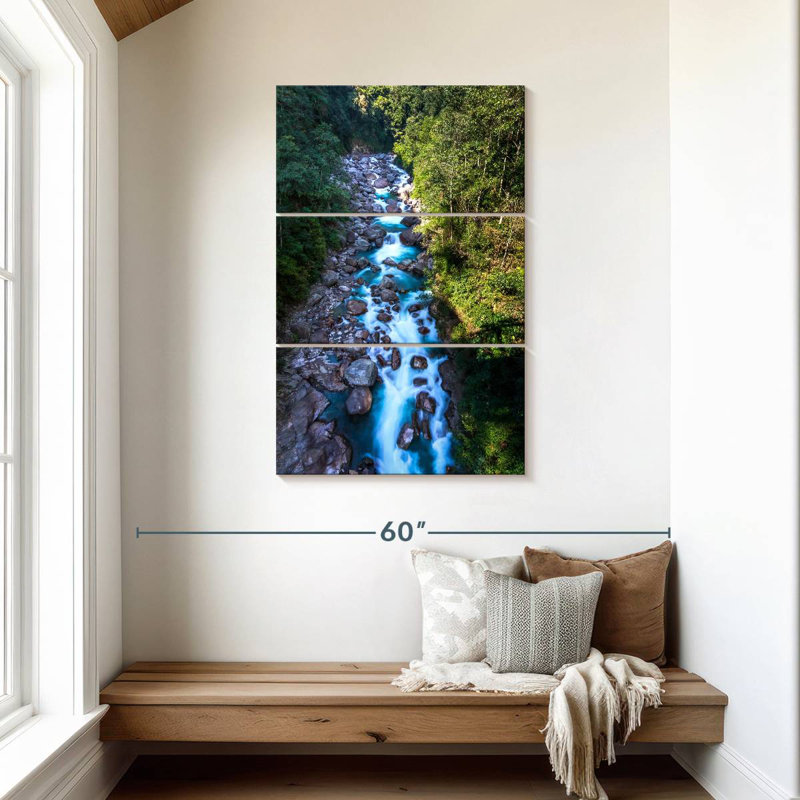 Alvord Rapid Himalayan River, H 45 po x l 28 po