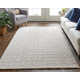Shanta Minimal Viscose Rug Beige/N/A