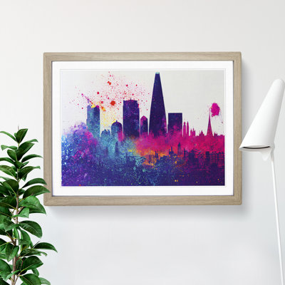 Skyscraper Skyline Vol.2 Abstract - Framed Print