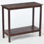 Wooden Console Table With Lower Shelf – Modern Accent Table For Entryway, Living Room, Or Hallway