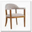 Ensemble de chaises de salle à manger avec accoudoirs avec cadre en bois-269104283