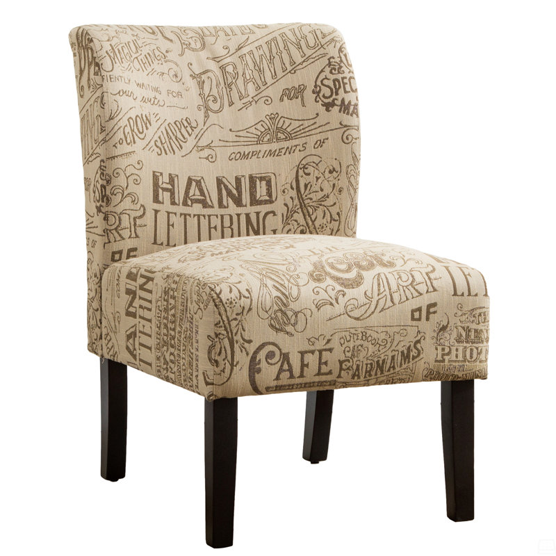Fauteuil d'appoint contemporain en tissu