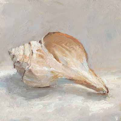Impressionist Shell Study III by Ethan Harper - Wrapped Canvas Painting