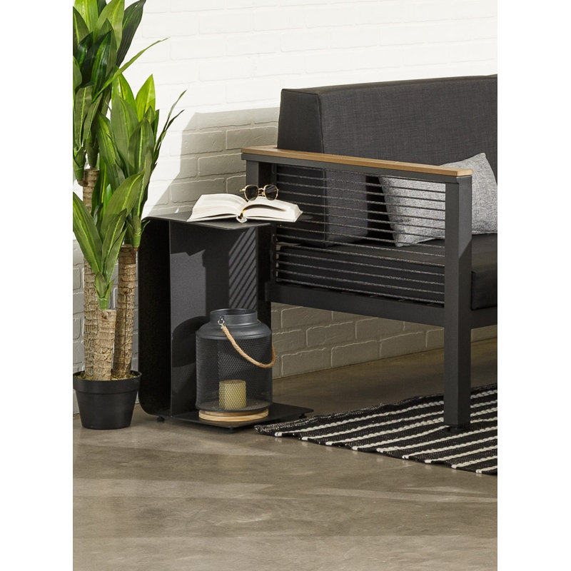 Table d'appoint en C 14 po x 12 po x 22 po