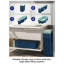 Piscine extérieure pliante gonflable en PVC-115358883