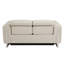 Causeuse en cuir italien avec fauteuil inclinable Global United-779058450