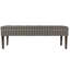 Banc rembourré ikat Terese