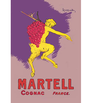 Martell Cognac - France by Leonetto Cappiello Vintage Advertisement