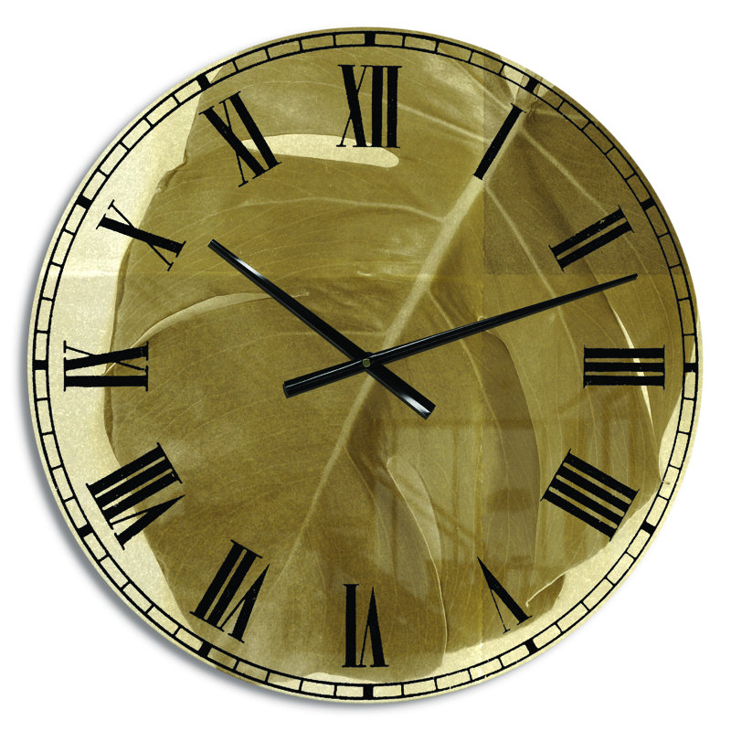 Horloge murale Botanical, Surdimensionné