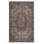 Tapis 5,7 x 9 pi fabriqué à la main en provenance de Turquie. Tapis brun re-teint
