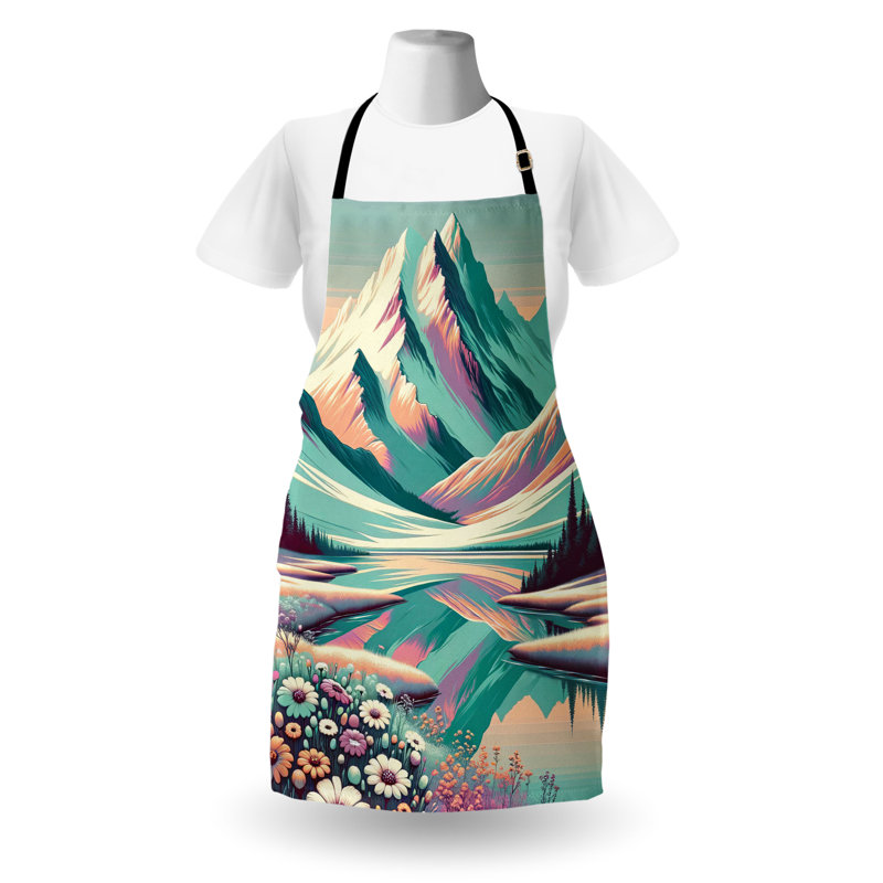 No Pattern Bib Apron
