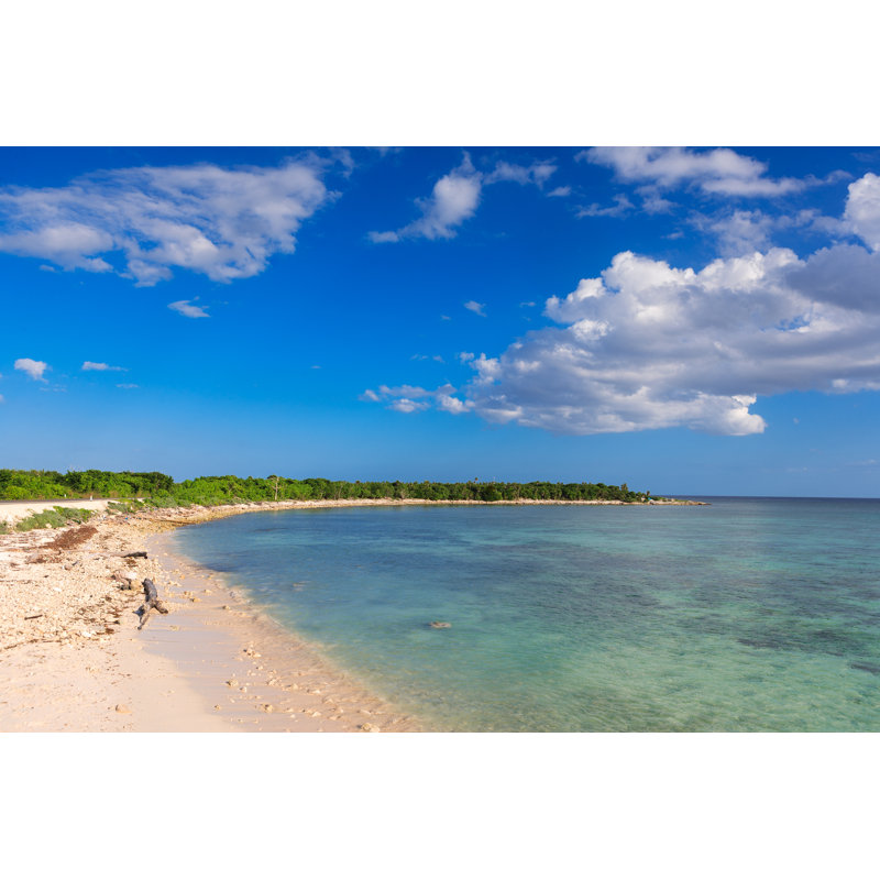 Burgan Caribbean Paradise - Cozumel - Wrapped Canvas Print, 30cm H x 46cm W x 3.8cm D