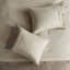 Édredon en faux suède pour grand lit brun clair - 7 pièces pour la literie douce pour la chambre à coucher Lavable à la machine-130165003-130165002