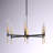 Kyla 6 - Light Dimmable Sputnik Chandelier