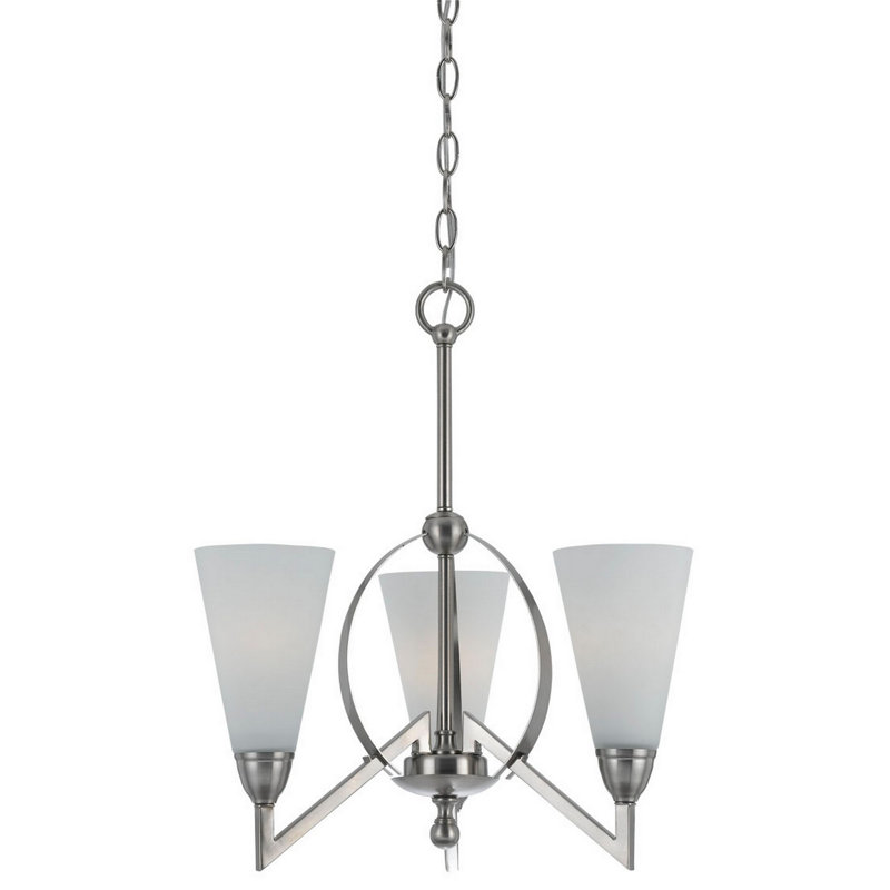 Lustre classique/traditionnel ombré 3 lumières Westminster