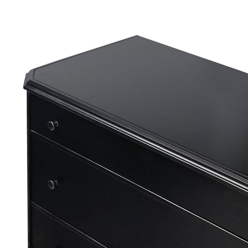 Lendon 3 Drawer Dresser-Black