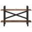 64cm H x 100cm W Steel Etagere Bookcase-1352175065