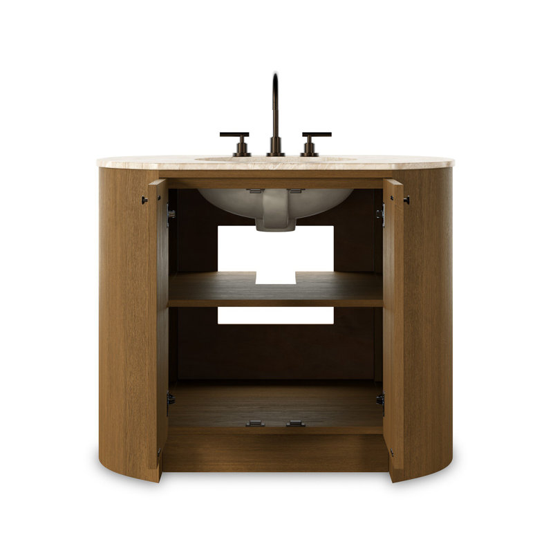 Dean Single Vanity-Washed Natural, 40"