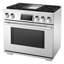 36" Gas Professional Range with 4 Burners and Chromium Griddle