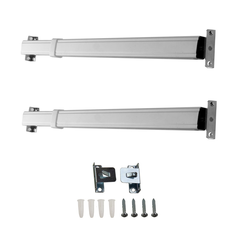 Tringle à rideaux simple réglable Liv, 11" -20"