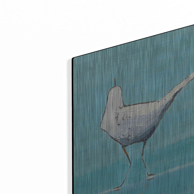 «Egret II» par Phyllis Adams, H 12 po x l 12 po