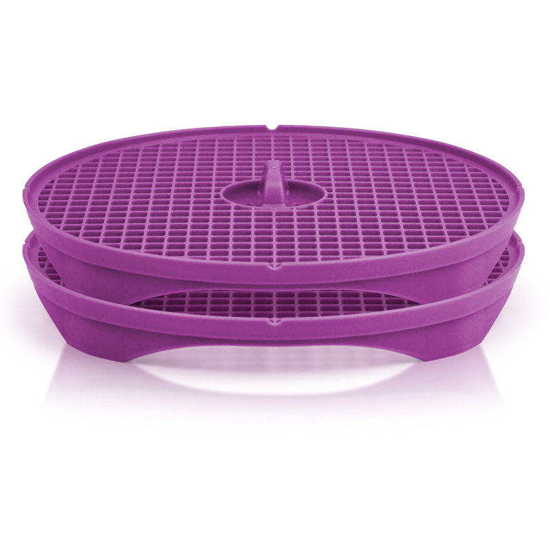 Machine à croustiller pour micro-ondes 2 pièces Borner, mauve Borner, Mauve