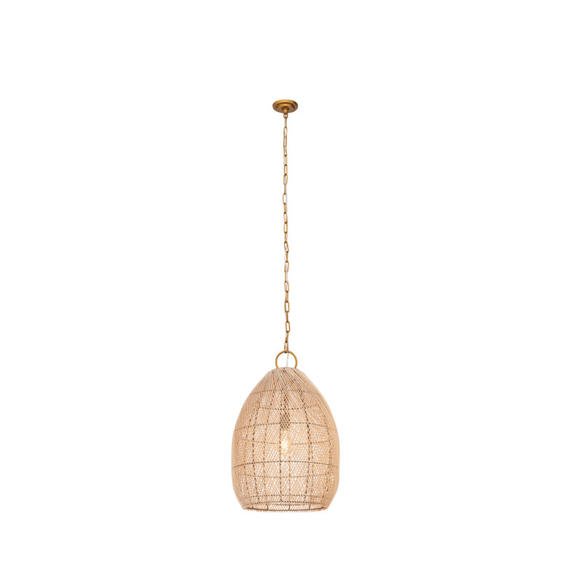 Willow – 1 Light 18" Chain Hung Pendant