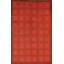 Geometric Area Rug in Red