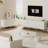 63” Wide Accent Cabinet, Fluted Sideboard Cabinet With Storage-1073431095