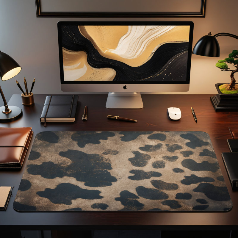 Polyester Desk Pad, 14.4x12.1