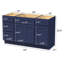 48 base de meuble-lavabo simple seulement-94422697