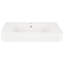 33" Burleson White Porcelain Rectangular Wall Bathroom Sink with Overflow