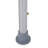 Homcom 6-Level Adjustable Curved Bath Stool Spa Shower Chair Non-Slip Design For The Elderly, Injured, & Pregnant Women