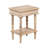 Patresa Wooden Rectangle Living Room Side Table