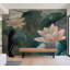 Adhésif mural floral pelez et collez - Jardin d'été doux-2073506115