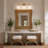 3-Light Dimmable Bathroom Vanity Light