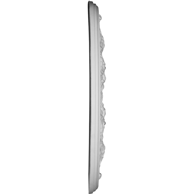 Endurathane Apollo Ceiling Medallion, 11 1/2" OD x 3 1/2"ID x 1"P, Factory Primed