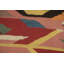 Tapis carré coloré en laine 8 x 8