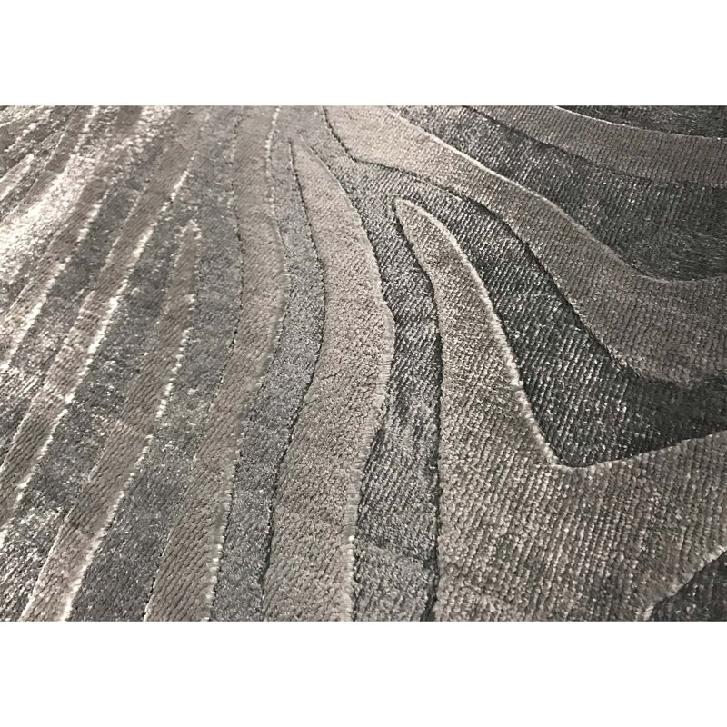 Area Rug in Gray